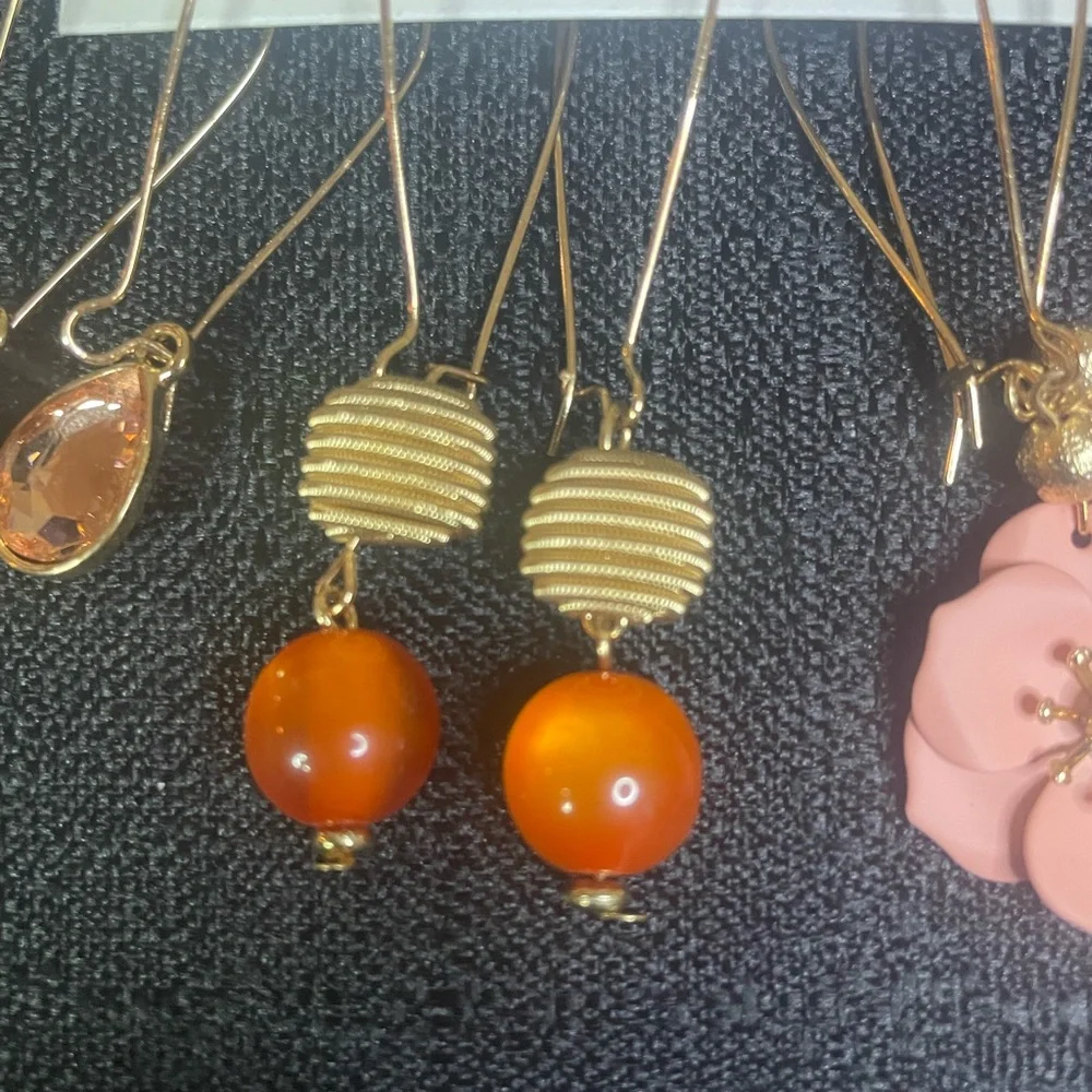 Nicole Miller New York dangle earrings
